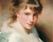 Portrait of an unknown Beauty - 查理·卓别林